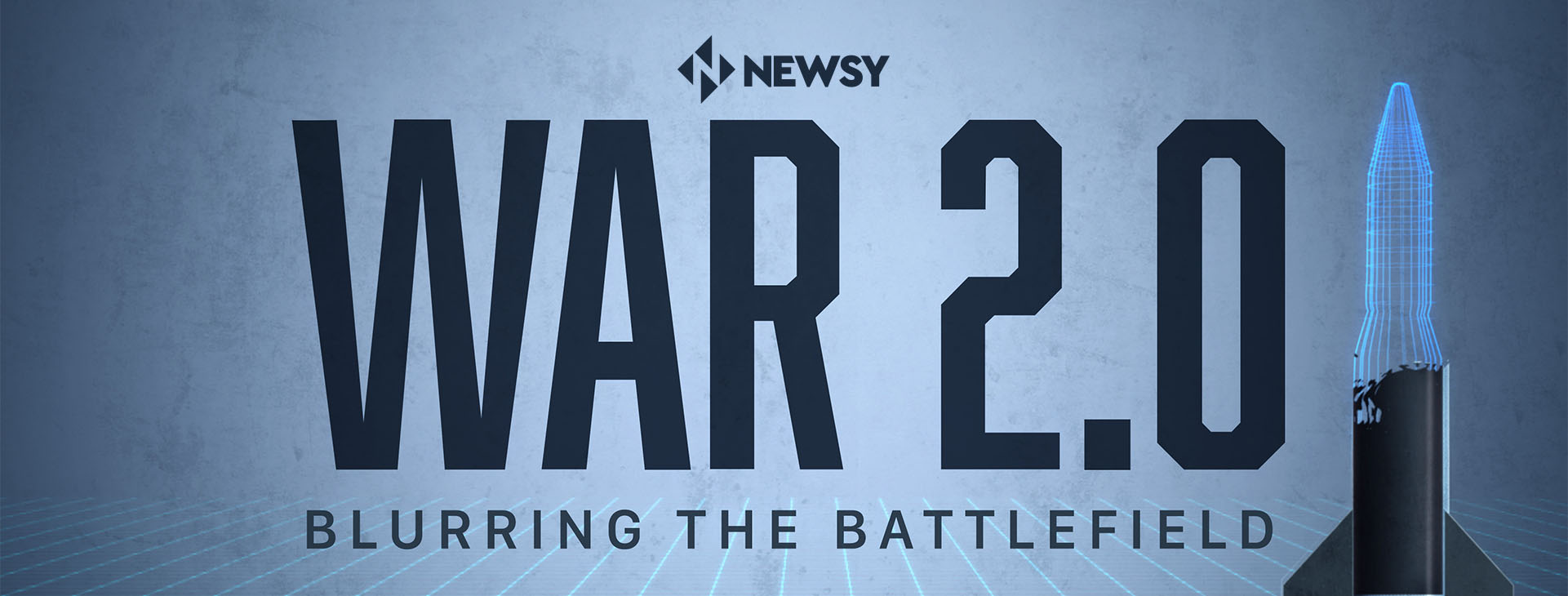 War 2.0: Blurring the Battlefield Newsy documentary logo