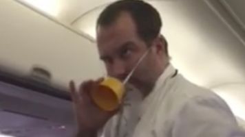 Hilarious Flight Attendant Makes Safety Instructions Fun