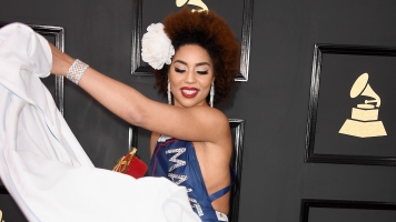 The 'Make America Great Again' Dress And Other Grammys Fashion