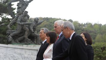 Mike Pence Says 'All Options Are On The Table' With North Korea