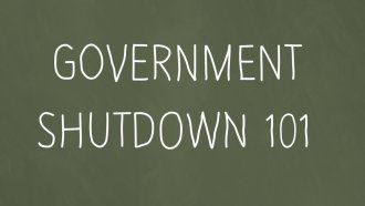 Here's What Actually Shuts Down During A Government Shutdown