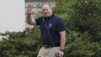 Sean Spicer Crossed An Item Off His Bucket List
