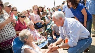 Pence's Trip To Texas After Harvey Differed From Trump's