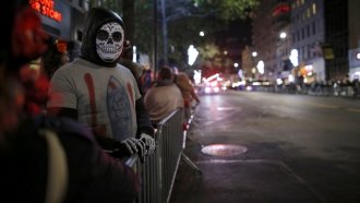 New Yorkers Celebrate Halloween Despite Deadly Terror Attack