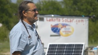 Henry Red Cloud is the founder of the Red Cloud Renewable Center.