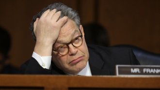Franken Takes A Shot At Trump, Moore In Resignation Announcement