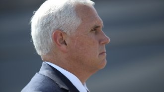 Vice President Mike Pence Makes Surprise Trip To Afghanistan