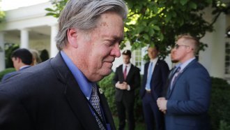 President Trump Bashes His Former Adviser Bannon: 'He Lost His Mind'