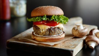 The American Burger Of The Future Might Be Made With Mushrooms