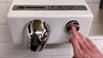 What's The Risk Of Using A Hand Dryer In A Public Restroom?