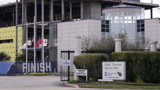 Entrance to the Tennessee Titans' practice facility.