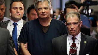 Paul Manafort arrives in court in New York.