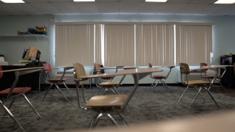 Empty classoom