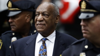 Bill Cosby before his 2018 sentencing hearing.