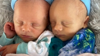 Twin brothers hospitalized with RSV