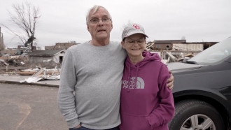 Siblings Meet For First Time Following Kentucky Tornado