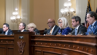 Members of the select committee investigating the January 6 attack on the Capitol