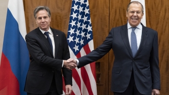 U.S. Secretary of State Antony Blinken and Russian Foreign Minister Sergey Lavrov