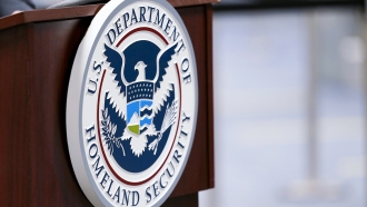 U.S. Department of Homeland Security plaque