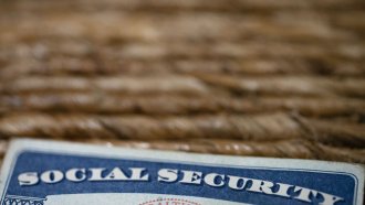 A U.S. Social Security card