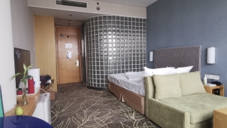 Quarantine hotel room at 2022 Beijing Winter Olympics