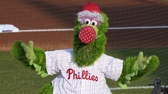 Philadelphia Phillies mascot the Phillies Phanatic