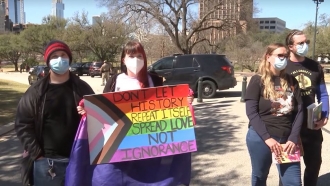 Texas Students Protest Proposed Book Bans At State Capitol