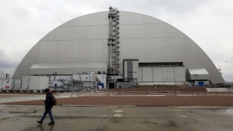 Ukraine: Russian Troops Leave Chernobyl Nuclear Site