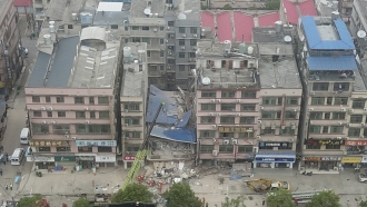 Earlier This Year: Police Arrest 9 After Building Collapses In Central China