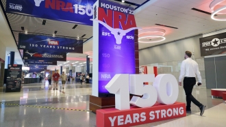 Exhibit halls at the NRA Annual Meeting
