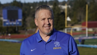 Joe Kennedy, a former assistant football coach at Bremerton High School