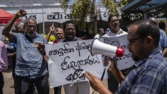 Sri Lanka Acting President Declares Emergency Amid Protests