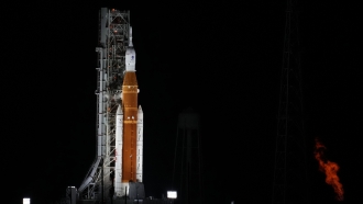 Fuel Leaks Force NASA To Scrub Launch Of New Moon Rocket