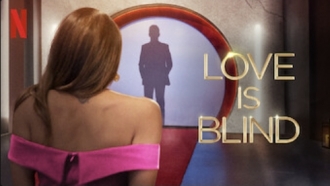 An image from Netflix's "Love Is Blind" is shown.