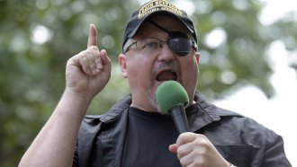 Trump At Center Of Oath Keepers Novel Defense In Jan. 6 Case