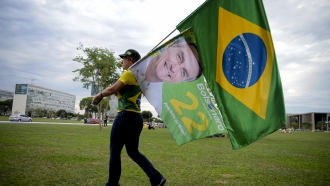 Brazil Election Authority: Bolsonaro, Da Silva Headed To Runoff