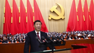 China's Xi Calls For Military Growth As Party Congress Opens
