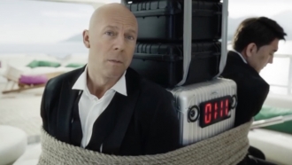 A deepfake of Bruce Willis