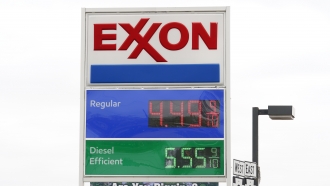 Gas prices are shown.