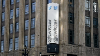 Twitter headquarters is shown in San Francisco.