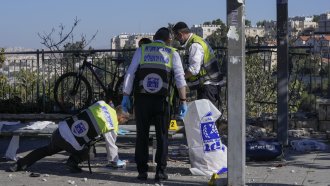 Twin Blasts Rock Jerusalem, Killing Teen And Wounding 18 Others