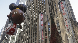 High-Flying Balloon Characters Star In Thanksgiving Parade