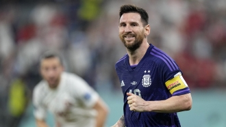 Argentina soccer player Lionel Messi.