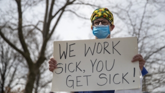 Health Experts: RSV, COVID Surge Highlights Need For Paid Sick Leave