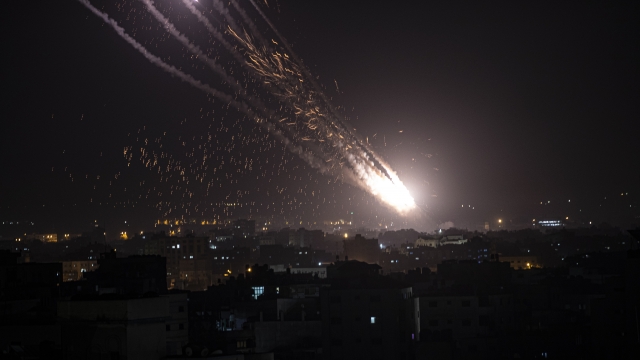 Israel Launches Airstrikes On Gaza After Hamas Rocket Attacks