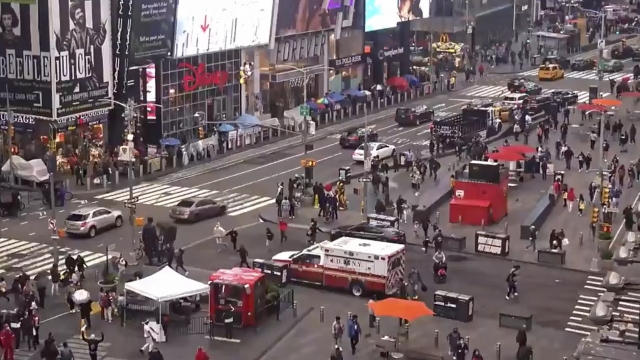 Increased Policing In Times Square Amid Search For Shooting Suspect