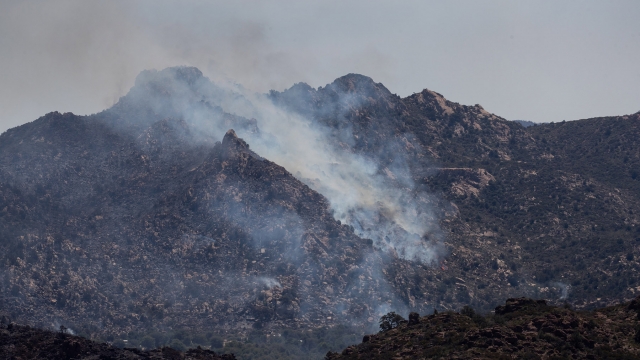 Crews Make Progress On Large Arizona Wildfires