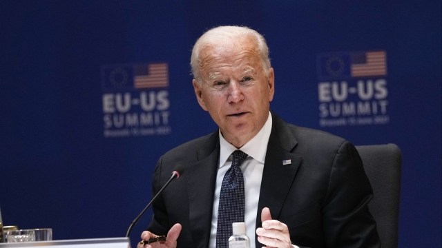 President Biden Attending U.S.-EU Summit In Belgium