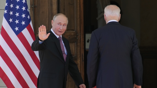 President Biden And Russian President Vladimir Putin Meet In Geneva