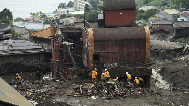 Japan Continues Rescue Efforts After Massive Landslide